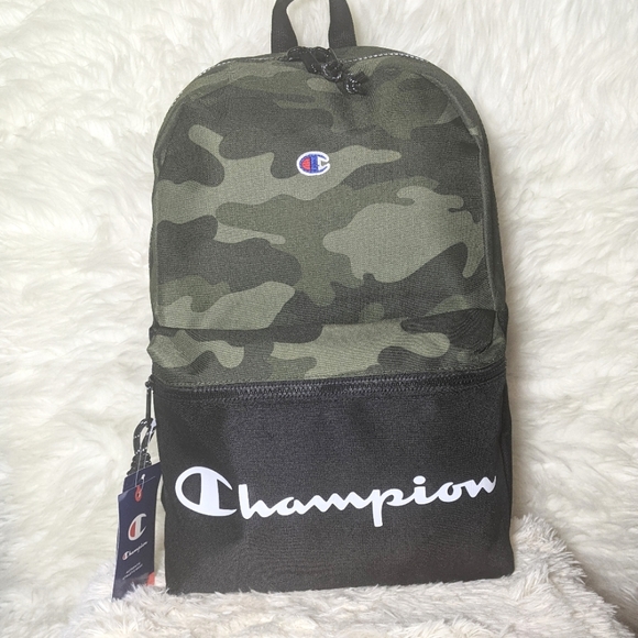 camo champion backpack